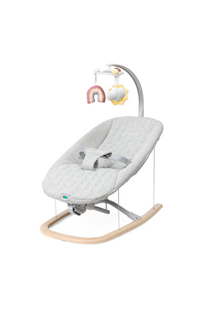 Chicco Zen Wave Bouncer 0-6m, Wooden Grey