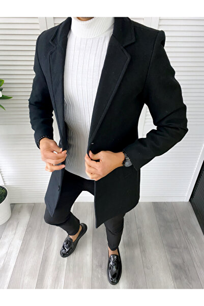 dehaine Men's coat, casual, Plain, B6791