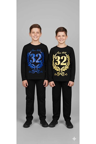 Tradinyom Stylish Two Thread Cotton Sports Tracksuit Set for Boys and Girls