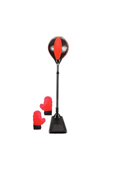 Flippy Interactive Foot Punching Ball Toy with Gloves, Adjustable Height, 3+ years