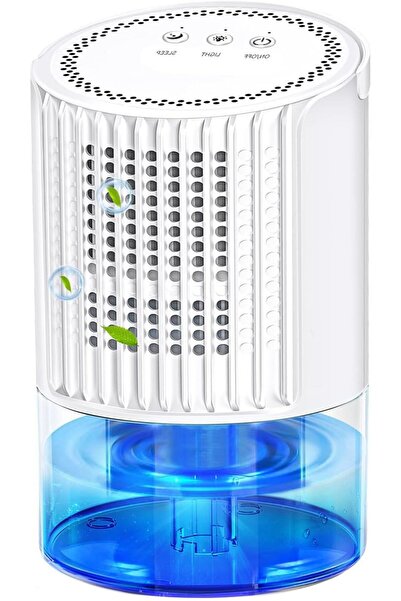 COOYA Home Dehumidifier, Portable Small Dehumidifier with 7 Color Lights, Intelligent Automatic Shut-Off/U