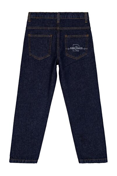 Pierre Cardin Embroidered 5-Pocket Pants for Ages 6-9 - Navy Blue 8-9 Years