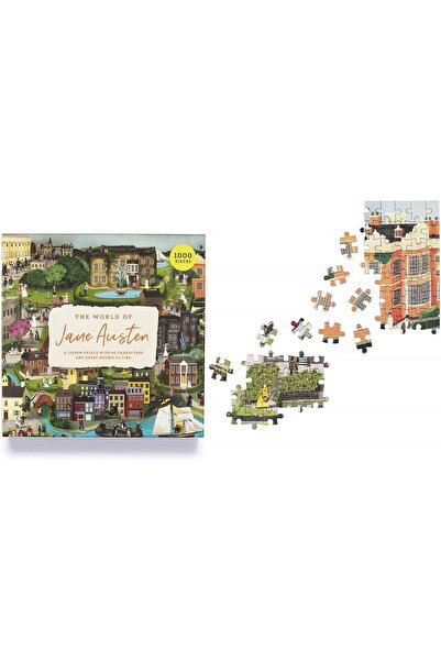 Laurence King Jane Austen's World 1000-Piece Jigsaw Puzzle (60 Characters, Adult)