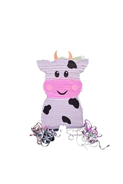 OEM Pinata vacă, 45 cm, alb/negru