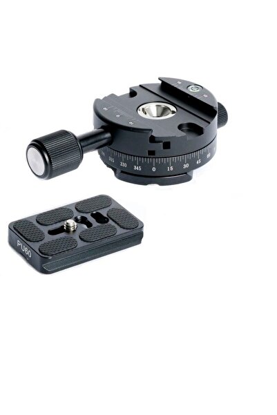 Generic Kit Patina quick-release panoramic 360 degrees + PU-60 Arca-Swiss type plate with 1/4 thread