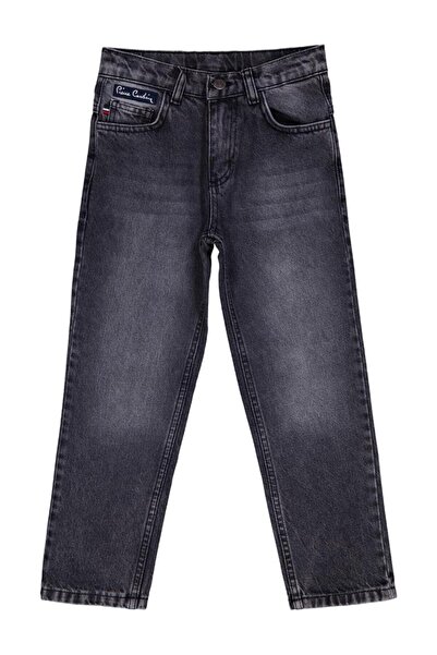 Pierre Cardin Mustache Pants for Ages 6-9 - Gray 8-9 Years Old