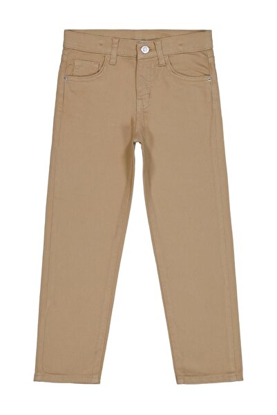 Civil Boys Basic 5 Pocket Pants for Ages 6-9 - Brown8-9 Years
