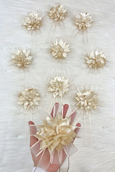 ZEYMERADE Vanilya Bohça Süsü, Gelin Damat Çeyiz Düğün Nişan Konvoy Gelin Arab...