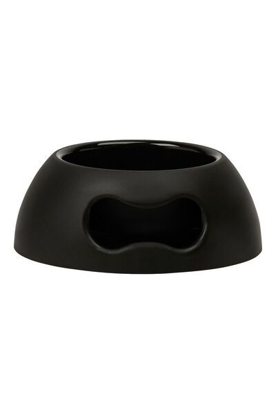 UNITED PETS Dog Feeder 2,2 L Black polypropylene