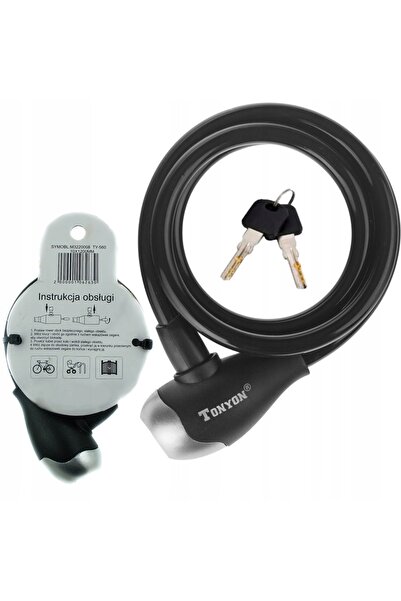 Other Lacăt bicicletă LOCK 120x10 TONYON CABLE KEIT