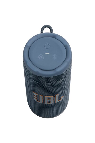 JBL Grip Portable Speaker, Bluetooth, Pro Sound, Auracast, 14h Battery, Ambient Light, IP68, Blue