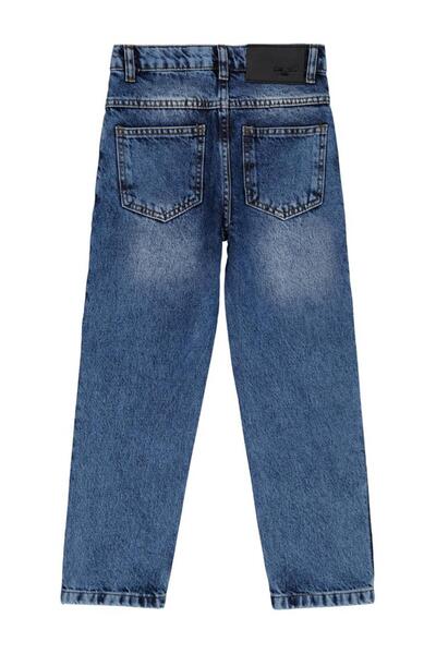 Pierre Cardin Bıyıklı 6-9 Yaş Pantolon - Mavi 7-8 Yaş