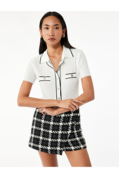 Koton Beige Women's Knit Sweater