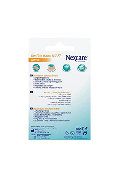 Nexcare Bandages Active 360 Maxi 60 x 89 mm 10 Plasters