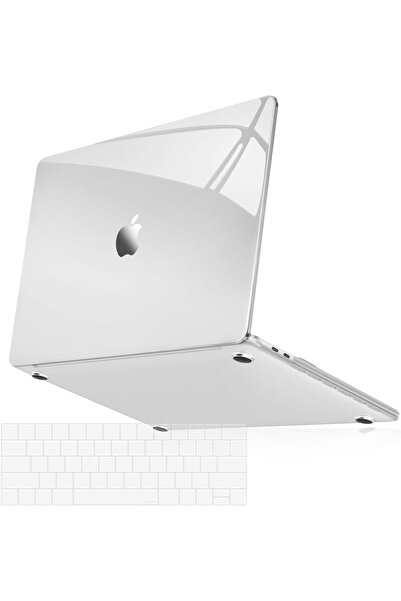 Mosiso Hard Plastic Protective Case with Transparent Crystal Keyboard Cover for MacBook Pro 13"