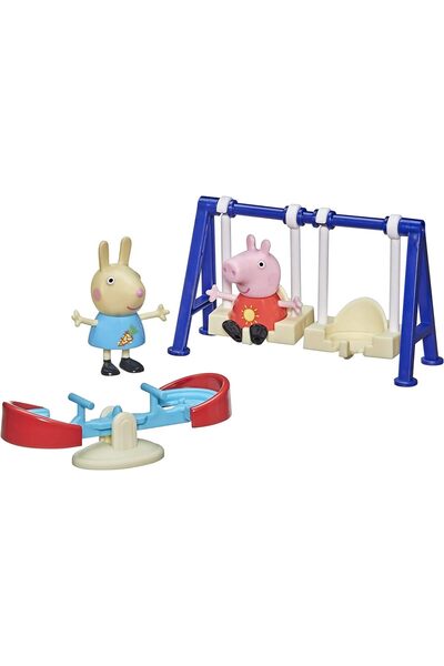Peppa Pig Peppa's Adventures Outside Fun Preschool Toy, With 2 Figures And 3 Accessories, Ages Up
