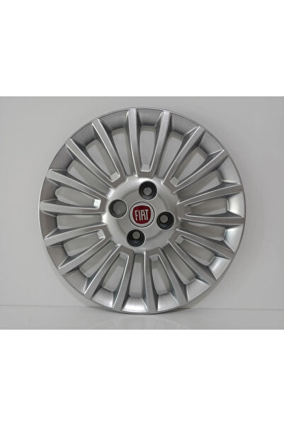 Universal Fiat Linea/Doblo/Punto Uyumlu 15'' Esnek Amblem Hediyeli Jant Kapağı 4 Adet - Takım Halinde