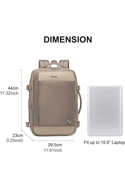 Chantria CB00606 Luxury Expandable Waterproof Multi-function Backpack with Built-in USB Port & Headp