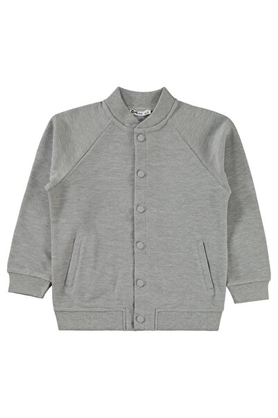 Civil Boys Ottoman College Cardigan 6-9 Years Old Cardigan - Gray7-8 Years Old