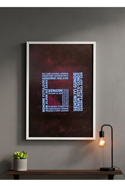 BuzzDesigns TRABZONSPOR Temalı 61 Tablosu (Çerçeveli)