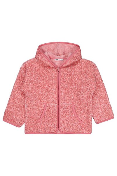 Civil Girls Με τσέπη καγκουρό Ζακέτα για παιδιά 6-9 ετών - Ροζ