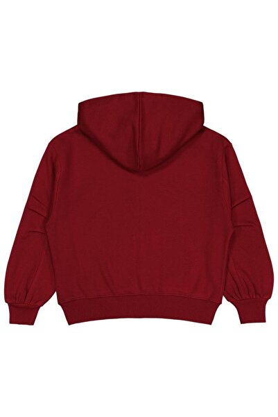 Civil Girls Plain Cardigan for Ages 6-9 - Burgundy8-9 Years Old