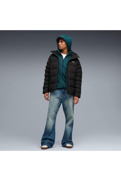 Puma Jacket Mono Hooded Jacket, Black, Men