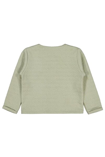 Civil Girls Cardigan with Bow on the Front for Ages 2-5 - Khaki 4-5 Years
