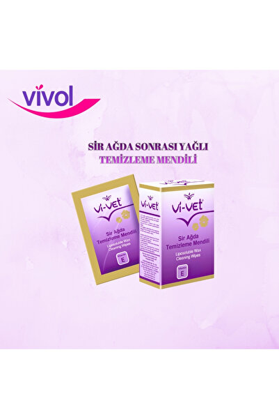 Vivol Sir Ağda Sonrası Temizleme Mendili