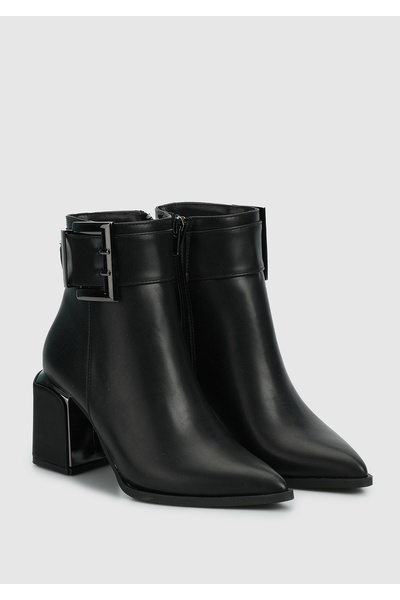 Provoq Black Women's Bootie