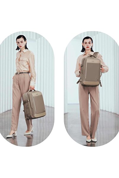 Chantria CB00606 Luxury Expandable Waterproof Multi-function Backpack with Built-in USB Port & Headp