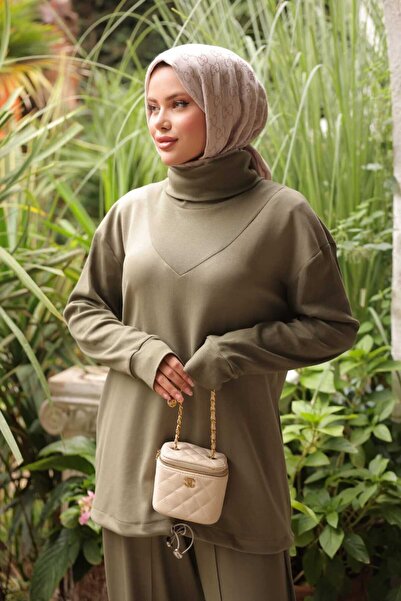 Asya Karen Blouse Tunic Detailed Set