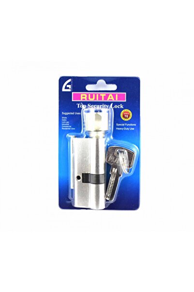 OEM Lock cylinder, 70 mm (unequal - butterfly)