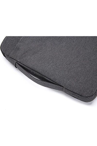 Datazone Protective Laptop Sleeve with Large Side Pocket 15.6-inch for MacBook Air/Pro - Gray, LB-2022, Nylon