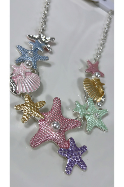 Resta Deniz temalı yazlık kolye