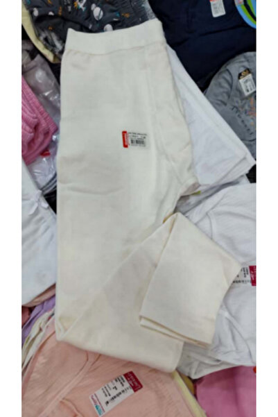 Ceylanoğlu Men's Winter Thermal & Thermal Warm Towel Waist Bottom Underwear Long Leggings Don Gray