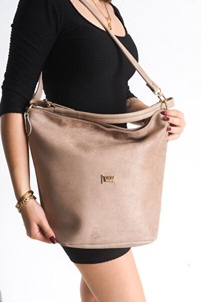 Solo Bag Women's Suede Soft Shoulder Handle Crossbody Bag