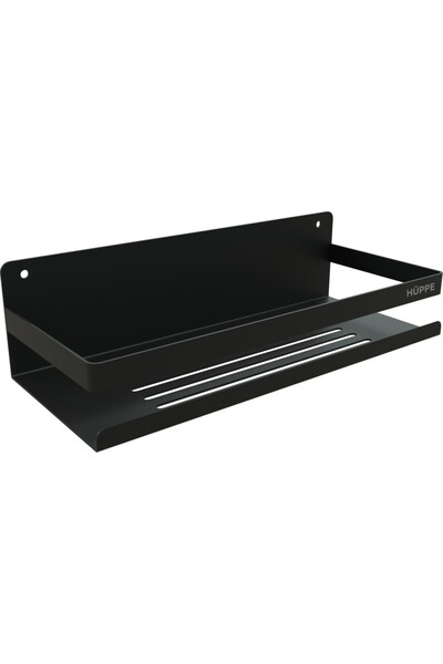 Hüppe CUTE TEKLİ PASLANMAZ SİYAH ŞAMPUANLIK