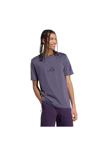 adidas Men's Purple T-Shirt m Z.N.E. Tee Jw4740