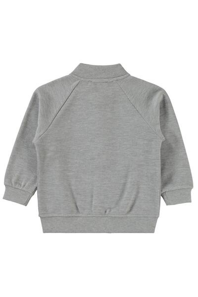 Civil Boys Ottoman College Cardigan 2-5 Years Old Cardigan - Gray4-5 Years Old