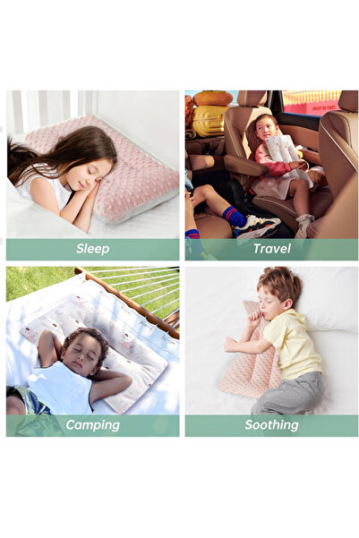 Generic Toddler Pillow,Soft Baby Pillows for Sleeping, Machine Washable, Perfect for Toddlers Cot