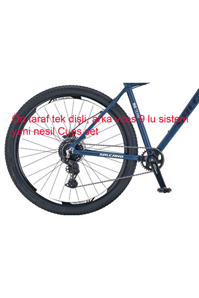 Salcano NG Team 100 29HD 21 Kadro 9 Vites Hidrolik Disk Fren Büyük Boy Dağ Bisikleti (180 cm ve üstü boy)