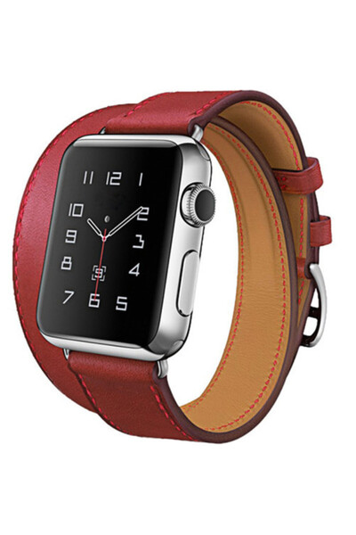 iUni Curea compatibilă cu Apple Watch Ultra/SE/8/7/6/5/4/3/2/1, 42 mm, Double...