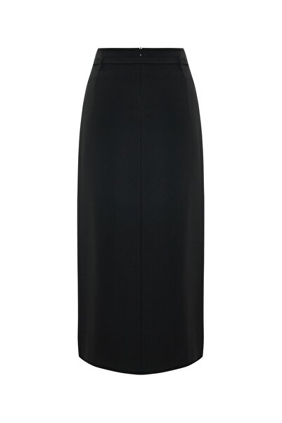 KAMEYA YIRTMAÇ DETAYLI UZUN ETEK 26W30804