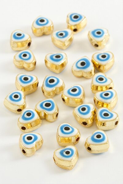 ZERO LAND Lvsqvr Heart Enamel Bracelet and Pendant Attachment (110626) 1 Piece-White