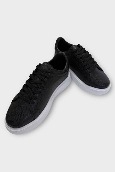 Liger Unisex Casual Sneaker Shoes Black - White
