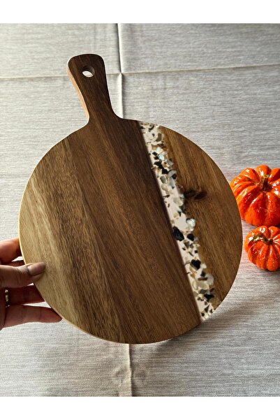 Meri Ev Gereçleri Akasya Small Size Round Cutting Board