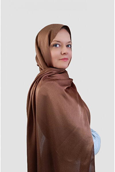 Noorella Scarf - Janjan Zarif Şal - Kahverengi