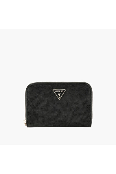 Guess Textured Zip-Around Wallet