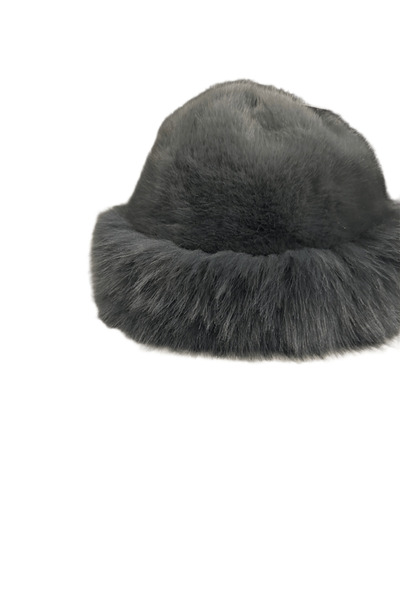 Tamay Boxer قبعة نسائية من القطيفة ذات الحواف الناعمة